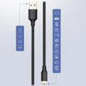 Ugreen kabel przewód USB - mini USB 480 Mbps 2 m czarny (US132 30472)