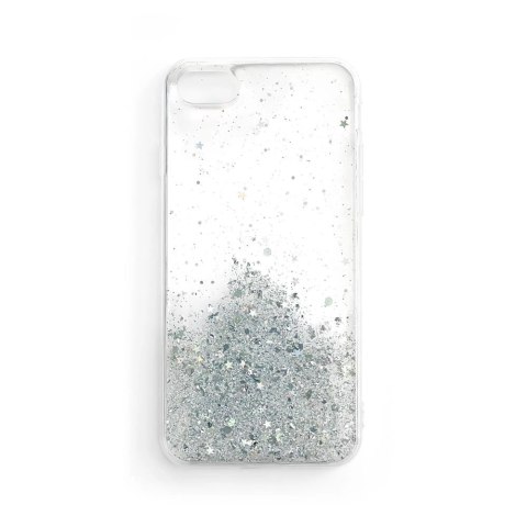 Wozinsky Star Glitter błyszczące etui pokrowiec z brokatem Samsung Galaxy A42 5G przezroczysty