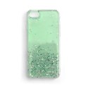 Wozinsky Star Glitter błyszczące etui pokrowiec z brokatem Samsung Galaxy A42 5G zielony