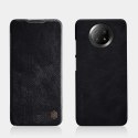 Nillkin Qin skórzana kabura etui Xiaomi Redmi Note 9T 5G czarny