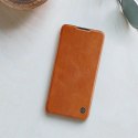 Nillkin Qin skórzana kabura etui Xiaomi Redmi Note 9T 5G czarny