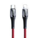 Kabel Joyroom S-1224K2 USB-C / Lightning PD 20W 2.4A 1.2m - czerwony