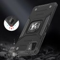 Wozinsky Ring Armor pancerne hybrydowe etui pokrowiec + magnetyczny uchwyt Samsung Galaxy A22 4G czerwony