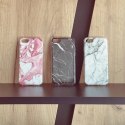 Wozinsky Marble żelowe etui pokrowiec marmur iPhone 13 Pro różowy