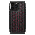 Etui Spigen Cryo Armor na iPhone 15 Pro Max - czarno-czerwone