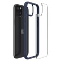 Etui Spigen Crystal Hybrid na iPhone 15 Plus - przezroczysto-niebieskie