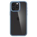 Etui Spigen Crystal Hybrid na iPhone 15 Pro Max - przezroczysto-niebieskie