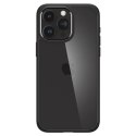 Etui Spigen Crystal Hybrid na iPhone 15 Pro - czarne