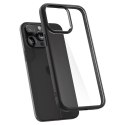 Etui Spigen Crystal Hybrid na iPhone 15 Pro - czarne