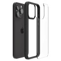 Etui Spigen Crystal Hybrid na iPhone 15 Pro - czarne