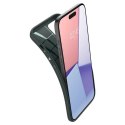 Etui Spigen Liquid Air na iPhone 15 Pro Max - ciemnozielone