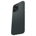 Etui Spigen Liquid Air na iPhone 15 Pro Max - ciemnozielone