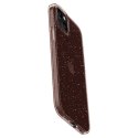 Etui Spigen Liquid Crystal Glitter na iPhone 15 Plus - różowo-przezroczyste