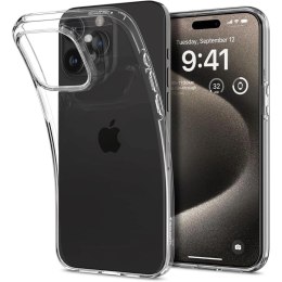 Etui Spigen Liquid Crystal na iPhone 15 Pro Max - przezroczyste