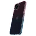 Etui Spigen Liquid Crystal na iPhone 15 - różowo-niebieskie