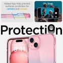 Etui Spigen Liquid Crystal na iPhone 15 - różowo-niebieskie