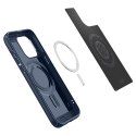 Etui Spigen Mag Armor z MagSafe na iPhone 15 Pro Max - niebieskie