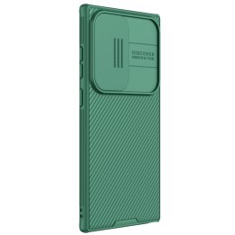 Etui Nillkin CamShield Pro pancerne z osłona na aparat do Samsung Galaxy S24 Ultra - zielone