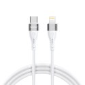 Kabel Wozinsky WSTCL2 Lightning / USB-C PD 27W 2 m - biały