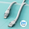 Kabel Wozinsky WSTCL2 Lightning / USB-C PD 27W 2 m - biały