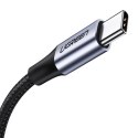 Kabel Ugreen CM556 ze złączami USB-C i DisplayPort 8K o długości 3 m - szary