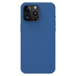 Etui Nillkin Super Frosted Shield Pro Magnetic Case na iPhone 15 Pro Max - niebieskie