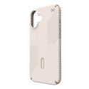 Speck Presidio2 Grip ClickLock & MagSafe - Case for iPhone 16 Plus (Bleached Bone / Heirloom Gold / Hazel Brown)