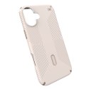 Speck Presidio2 Grip ClickLock & MagSafe - Case for iPhone 16 Plus (Bleached Bone / Heirloom Gold / Hazel Brown)