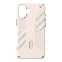 Speck Presidio2 Grip ClickLock & MagSafe - Case for iPhone 16 Plus (Bleached Bone / Heirloom Gold / Hazel Brown)