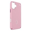 Speck Presidio2 Pro ClickLock & MagSafe - Case for iPhone 16 Plus (Wednesday Pink / Boysenberry Purple / White)