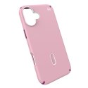 Speck Presidio2 Pro ClickLock & MagSafe - Case for iPhone 16 Plus (Wednesday Pink / Boysenberry Purple / White)