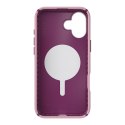 Speck Presidio2 Pro ClickLock & MagSafe - Case for iPhone 16 Plus (Wednesday Pink / Boysenberry Purple / White)