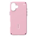 Speck Presidio2 Pro ClickLock & MagSafe - Case for iPhone 16 Plus (Wednesday Pink / Boysenberry Purple / White)