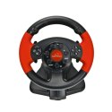 Racing Steering Wheel Esperanza EG103 Pedals Black Red PC PlayStation 3 PlayStation 2