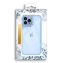 Kingxbar Sparkle Series etui iPhone 13 Pro Max z kryształami obudowa pokrowiec na tył plecki niebieski