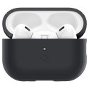 Etui Spigen Silicone Fit Strap na Apple AirPods Pro 1 / 2 - czarno-zielone