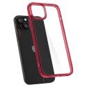 Etui Spigen Ultra Hybrid na iPhone 15 - czerwone