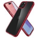 Etui Spigen Ultra Hybrid na iPhone 15 - czerwone