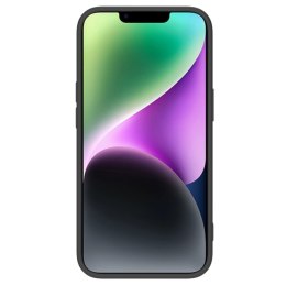 Nillkin CamShield Silky Silicone Case etui iPhone 14 pokrowiec z osłoną na aparat czarny