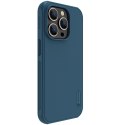 Nillkin Super Frosted Shield Pro etui iPhone 14 Pro pokrowiec na tył plecki niebieski