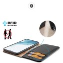 Dux Ducis Hivo etui Samsung Galaxy S23+ pokrowiec z klapką portfel podstawka blokada RFID czarne