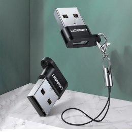 Adapter Ugreen US280 50568 USB-C 3.1 (żeński) / USB-A 2.0 (męski) - czarny