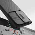 Nillkin CamShield Pro Magnetic Case etui do Samsung Galaxy S23 Ultra magnetyczne MagSafe z osłoną na aparat czarne