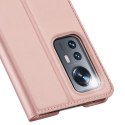 Etui z ekoskóry Dux Ducis Skin Pro do Xiaomi Redmi 12 / Redmi 12R - różowe