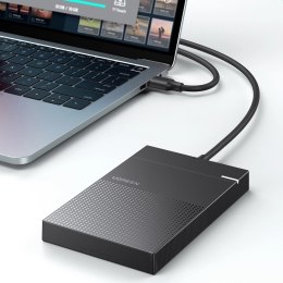 Ugreen obudowa do dysku twardego 2,5'' USB 3.2 Gen 1 5Gbps kieszeń na dysk HDD SSD z kablem USB czarny (30719 CM471)