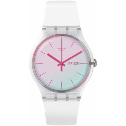 Ladies' Watch Swatch POLAWHITE (Ø 41 mm)