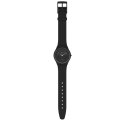 Unisex Watch Swatch SS09B100 Black (Ø 34 mm)