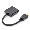 Adapter VGA F-HDMI M 15 cm.