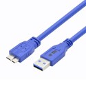 TB Kabel USB 3.0-Micro 1 m. niebieski