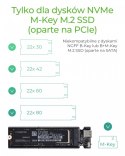 Obudowa IB-1817M-C31 M.2 NVMe SSD